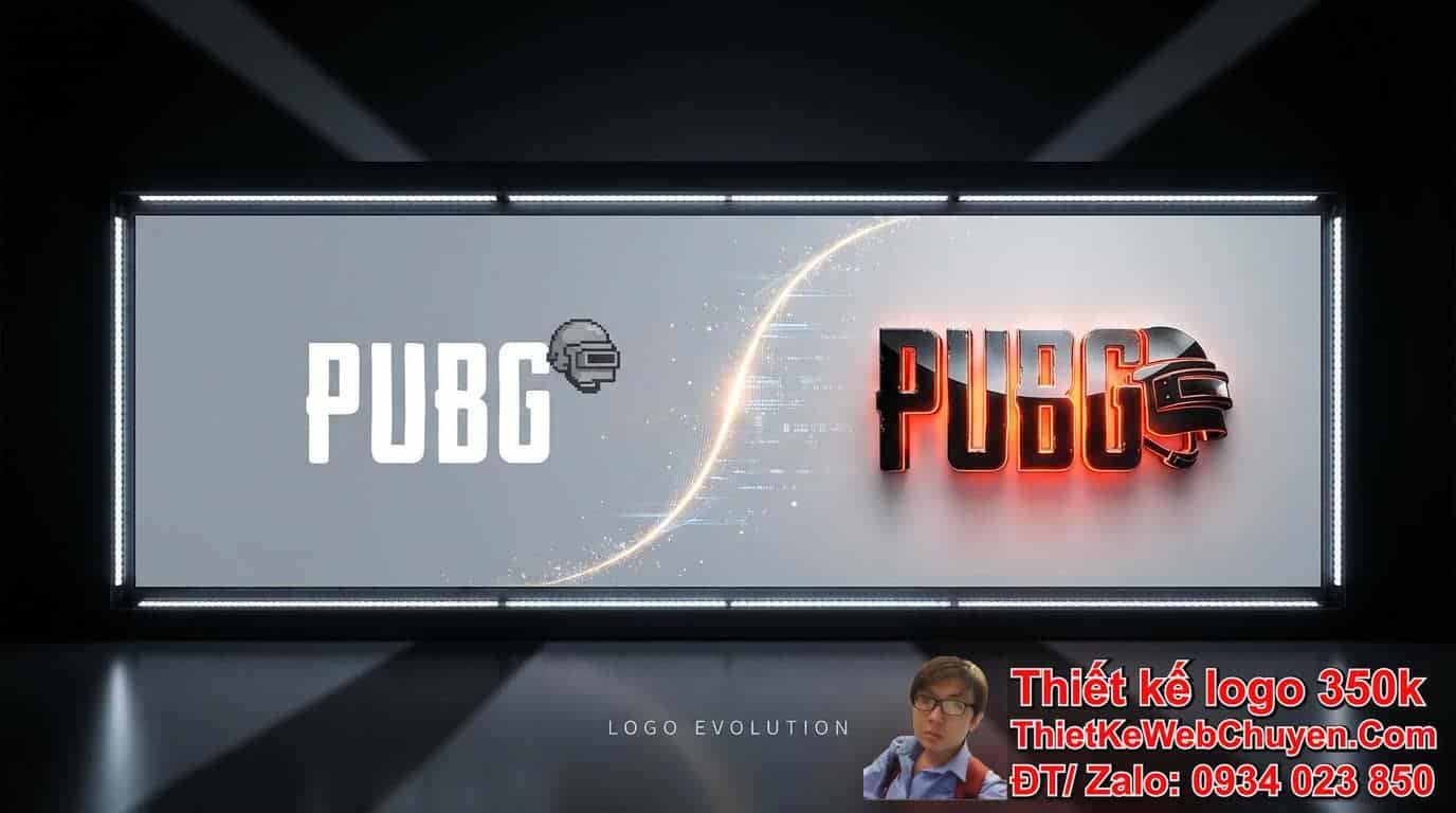 Lịch sử và Sự phát triển của PUBG Logo: Từ đơn giản đến mạnh mẽ