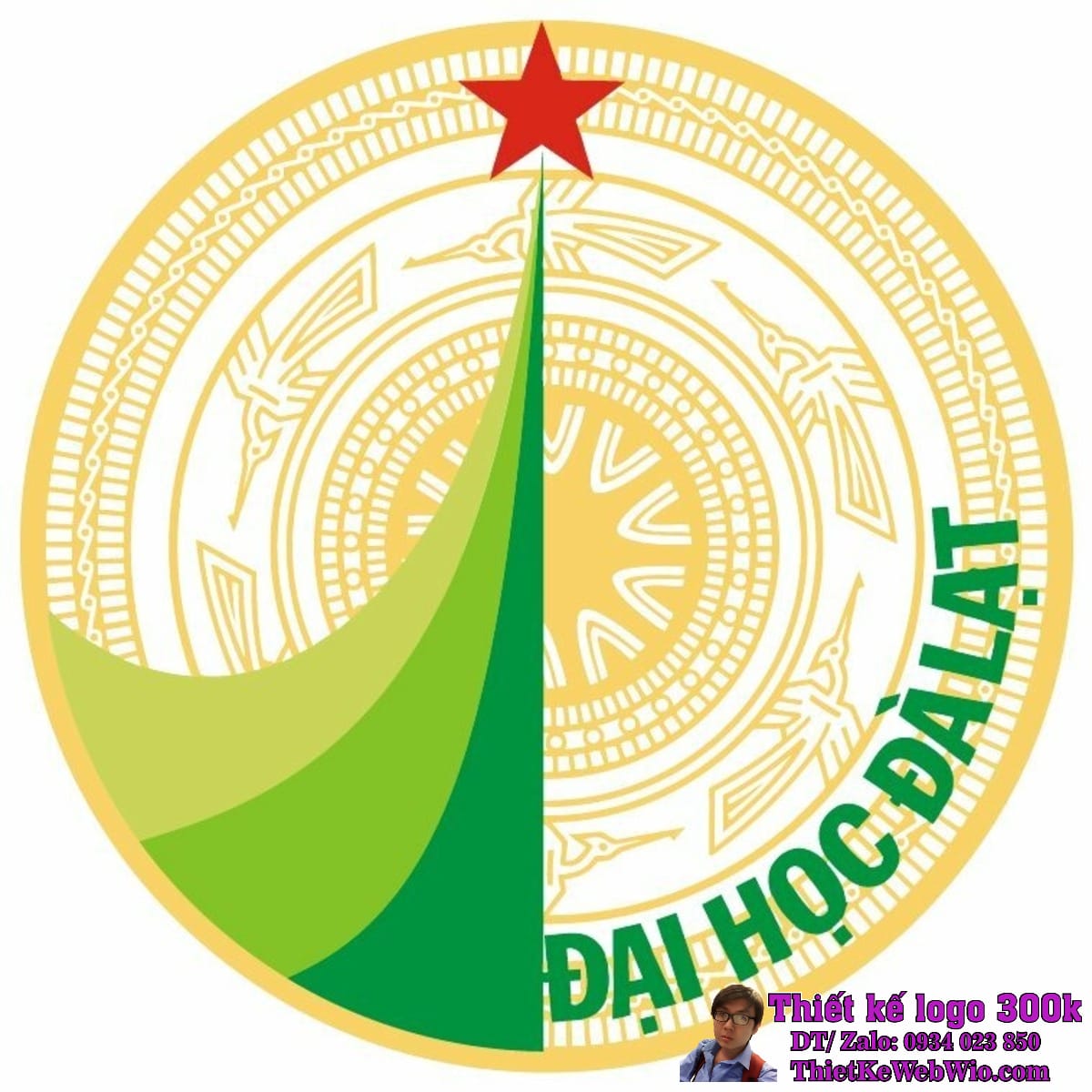 logo đại học đà lạt logo đại học đà lạt