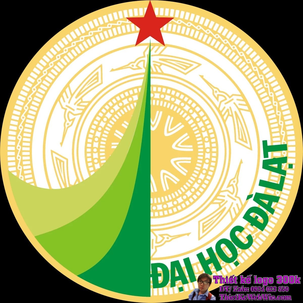 logo đại học đà lạt logo đại học đà lạt