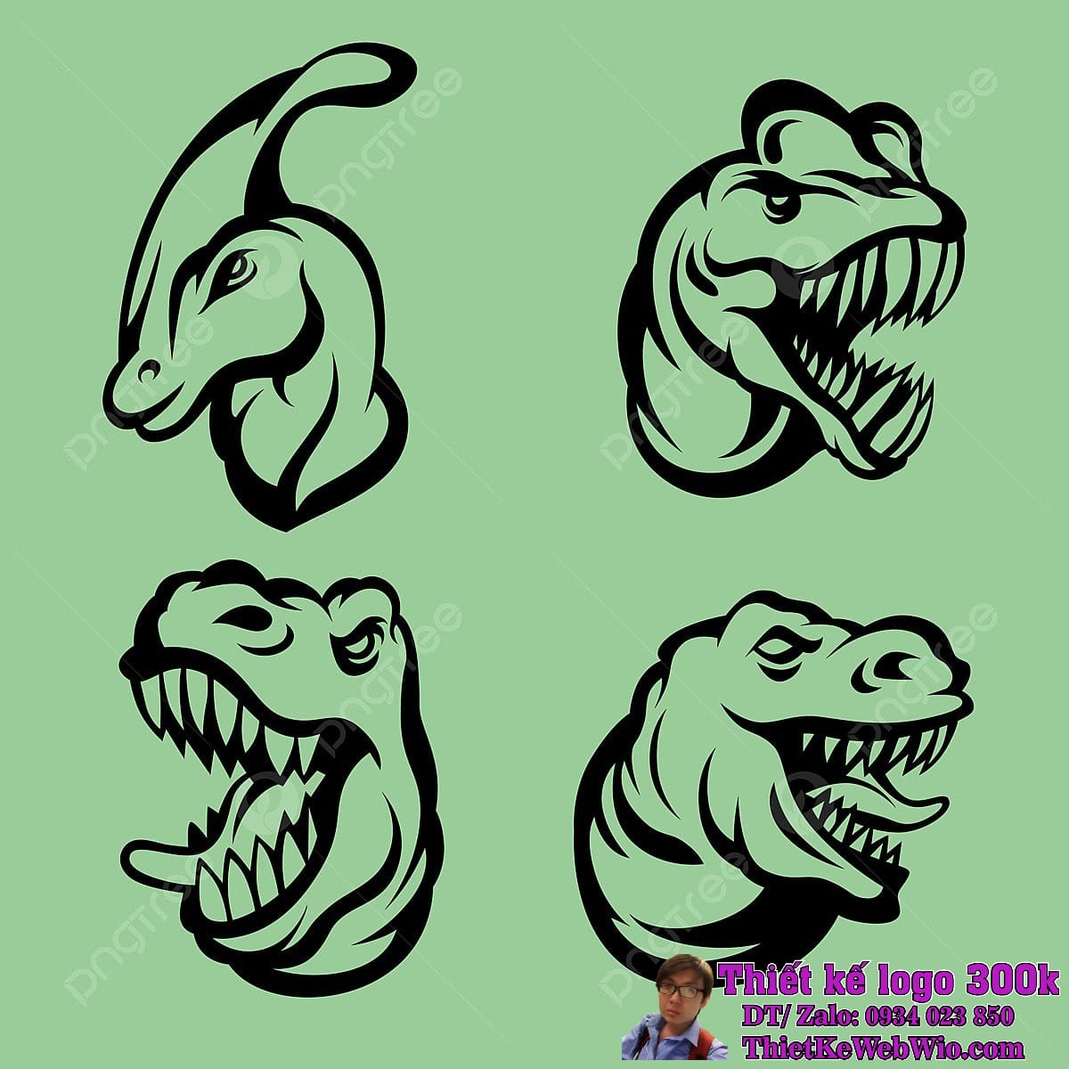 logo khủng long logo khủng long