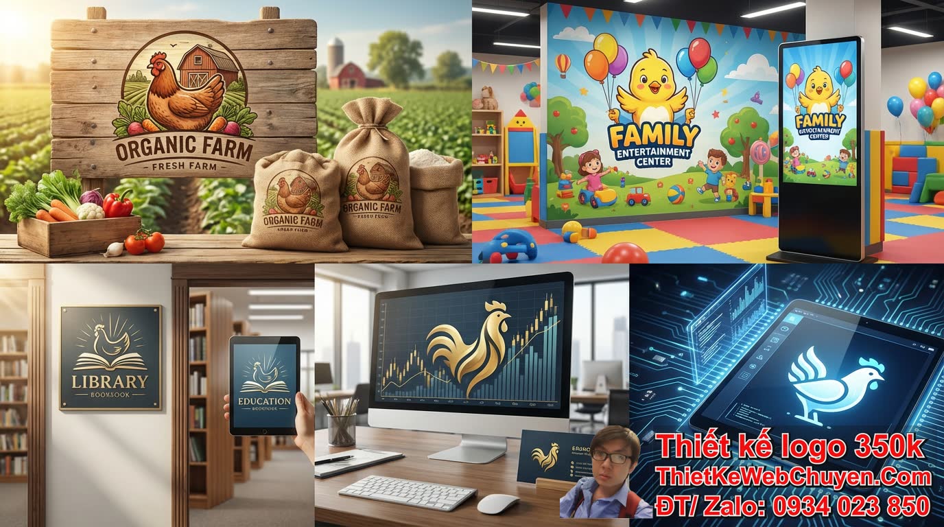 Những Ngành Nghề Nào Thường Sử Dụng Logo Con Gà Và Tại Sao?