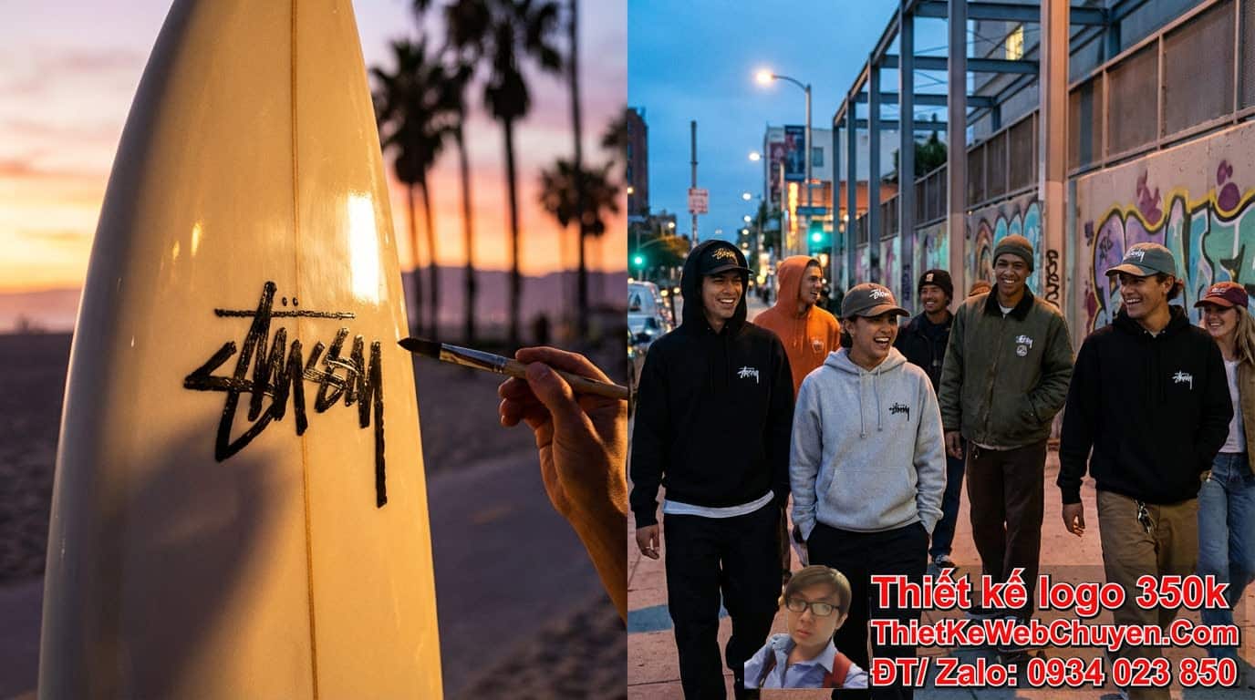 Stussy logo là gì và tại sao nó lại trở thành biểu tượng?