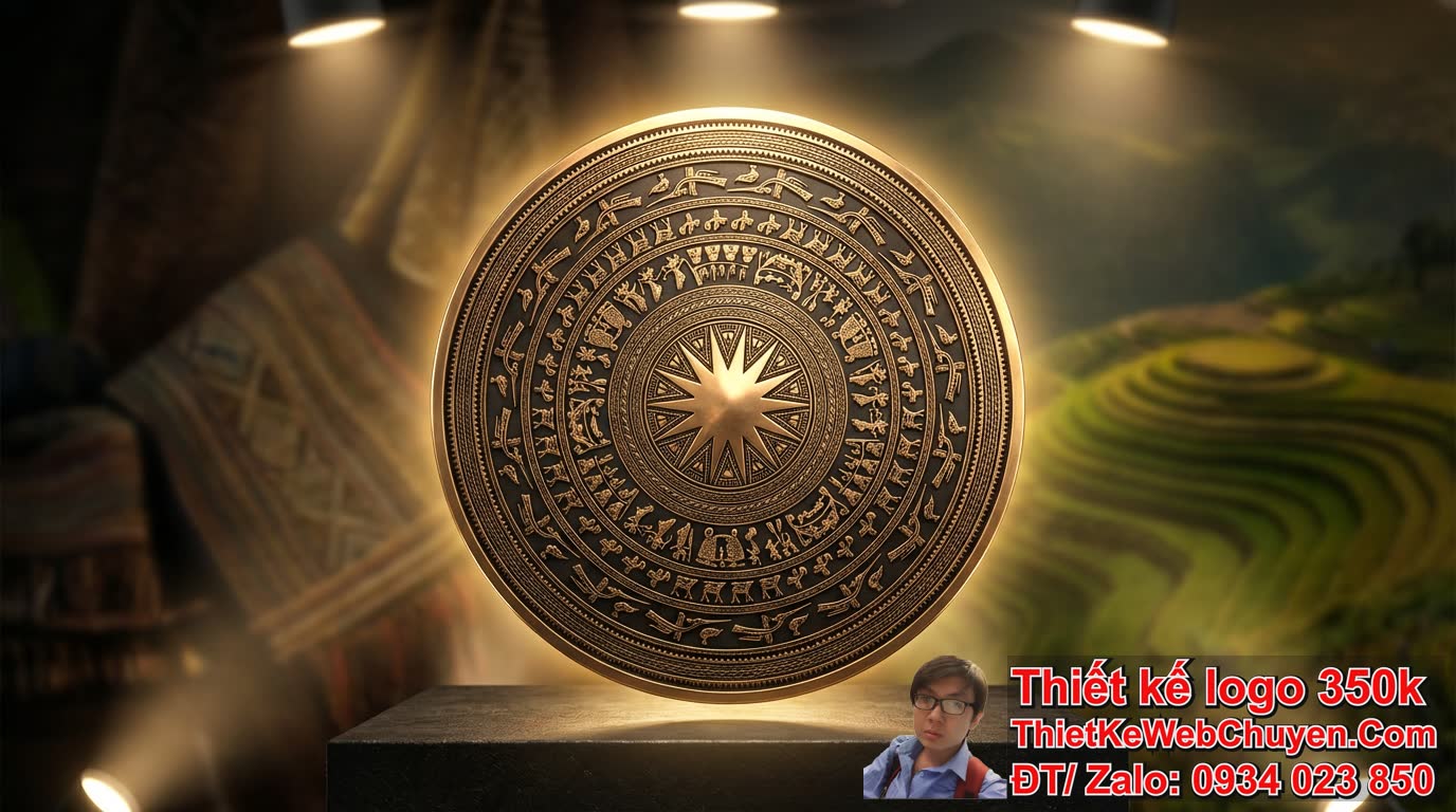 Tại sao logo trống đồng lại là biểu tượng thương hiệu độc đáo và mạnh mẽ?