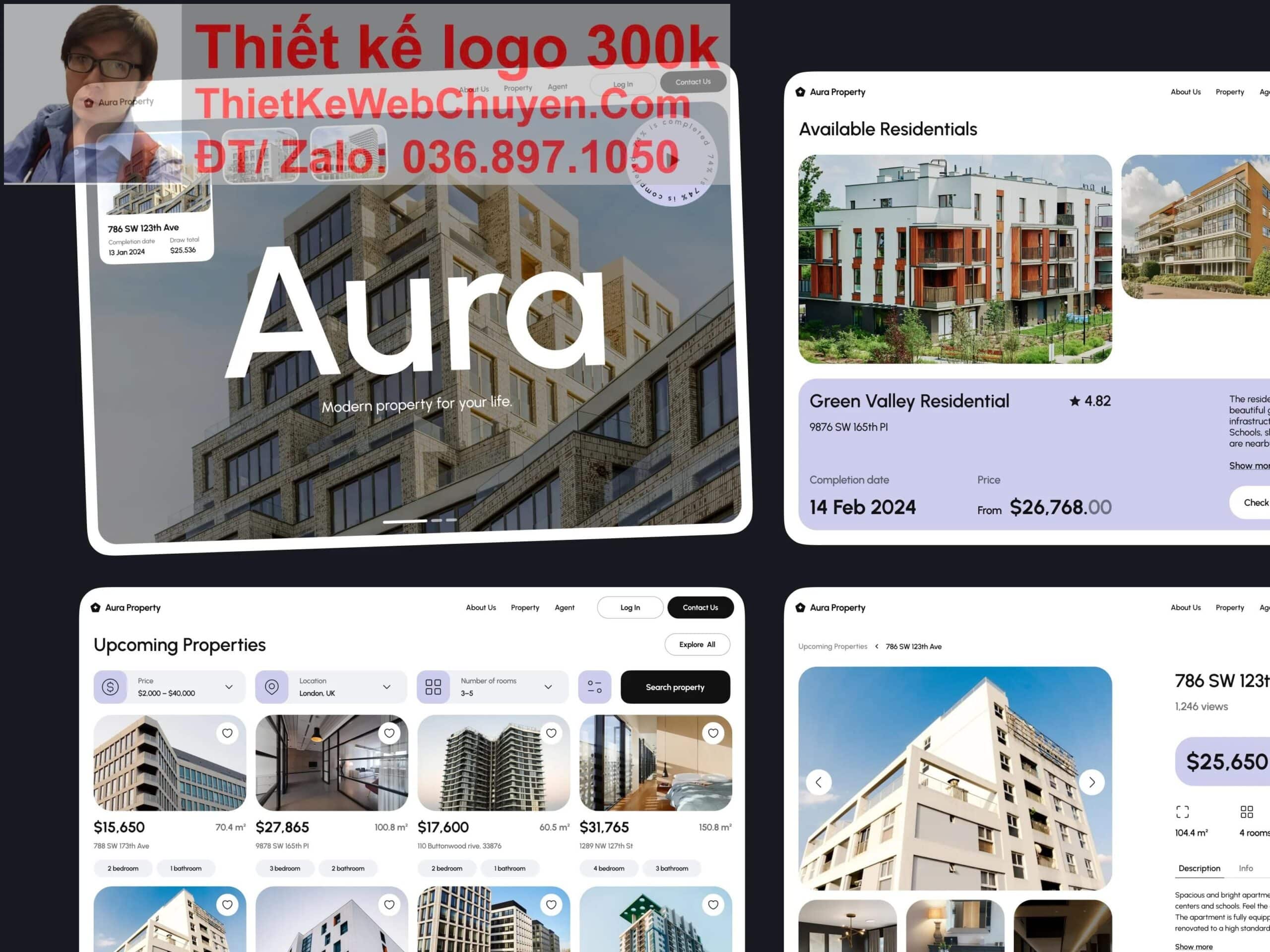 Thiết kế web bán dự án căn hộ chuyên nghiệp Thiết kế web bán dự án căn hộ chuyên nghiệp