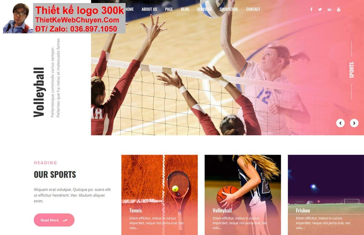 thiết kế web bán phụ kiện bóng chuyền chuyên nghiệp thiết kế web bán phụ kiện bóng chuyền chuyên nghiệp