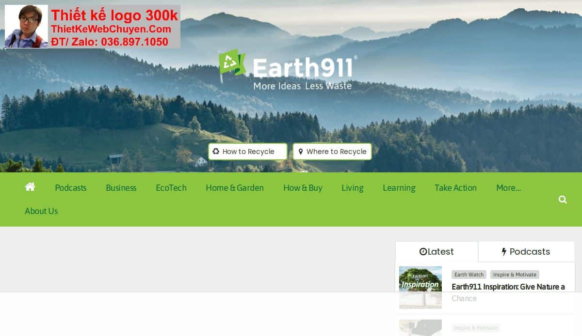 Thiết kế web công ty môi trường chuyên nghiệp Thiết kế web công ty môi trường chuyên nghiệp
