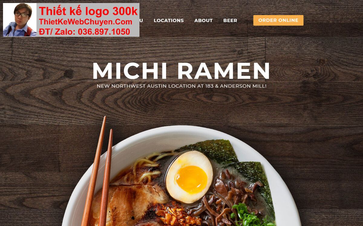 Thiết kế web nhà hàng chuyên nghiệp Thiết kế web nhà hàng chuyên nghiệp