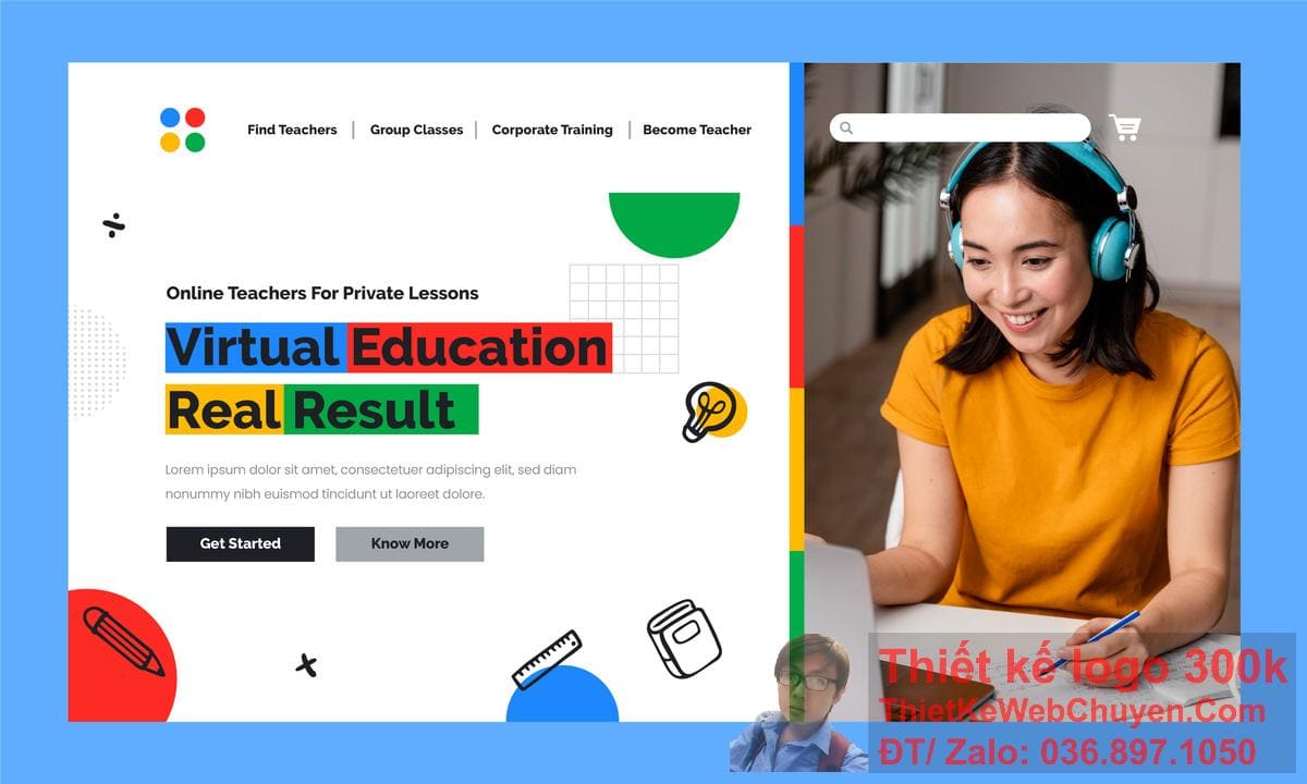 Thiết kế web WordPress LMS khóa học online Thiết kế web WordPress LMS khóa học online