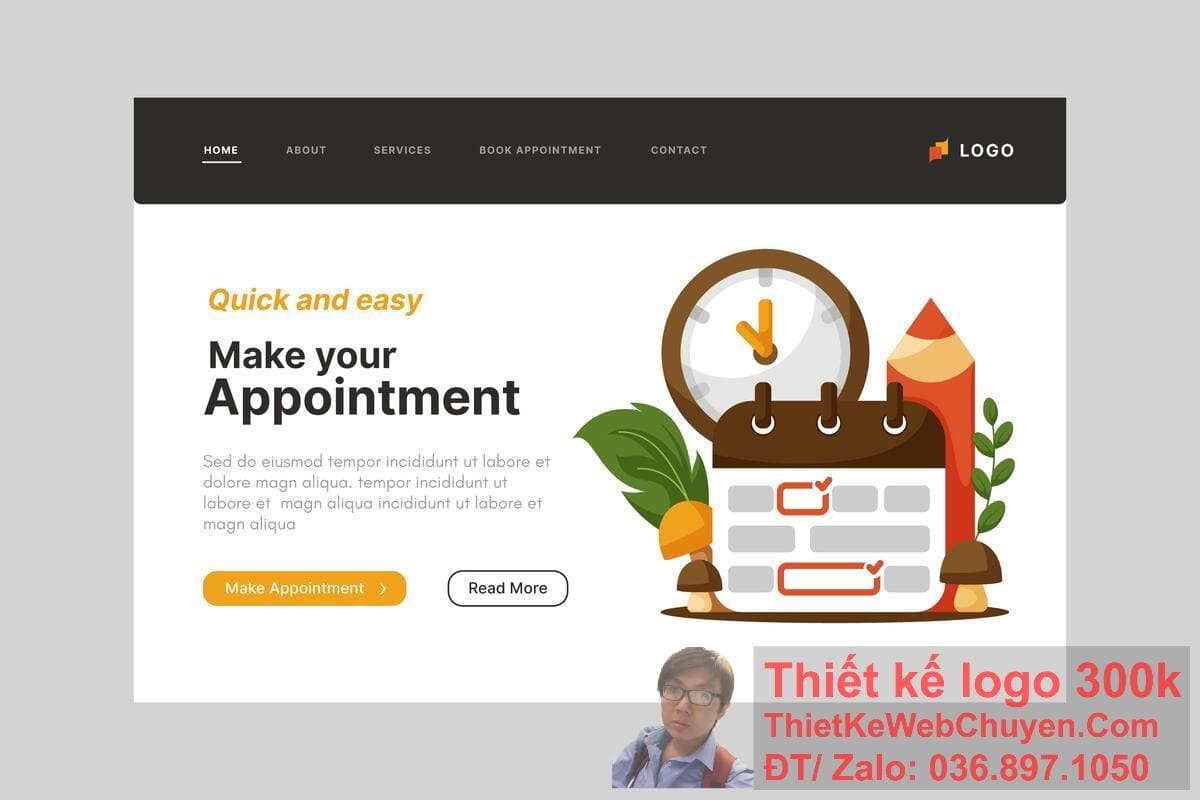 Thiết kế web WordPress đặt lịch booking Thiết kế web WordPress đặt lịch booking