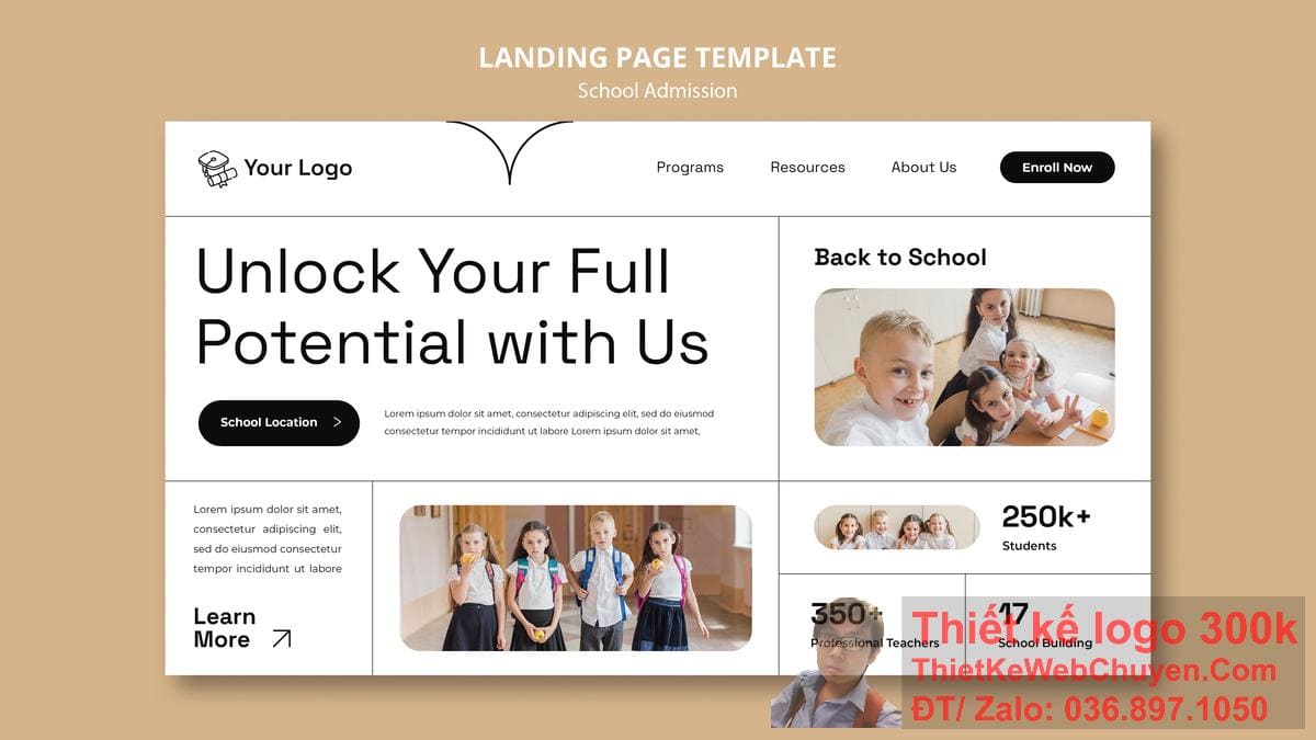 Thiết kế web WordPress portfolio cá nhân Thiết kế web WordPress portfolio cá nhân