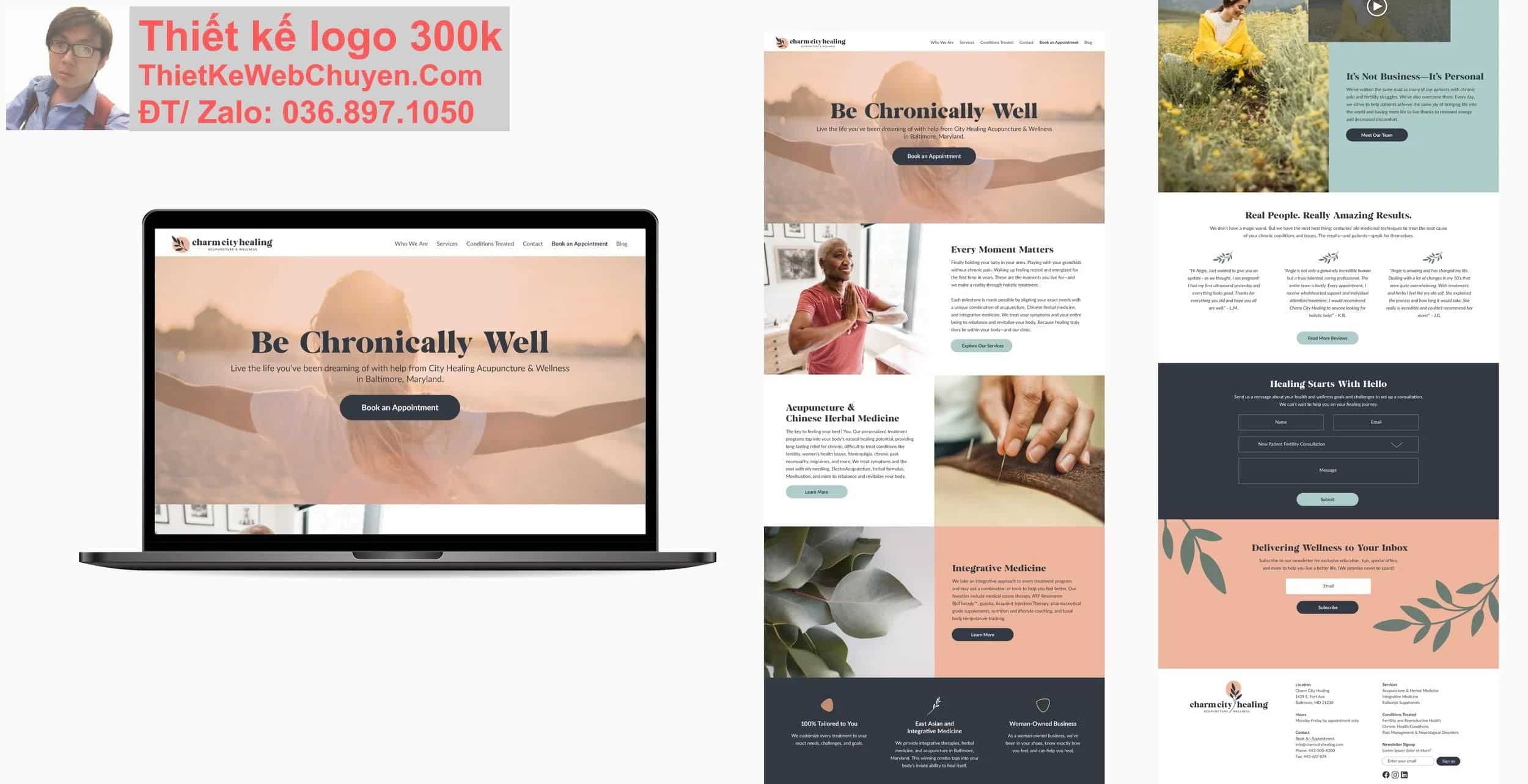 Thiết kế web đông y chuyên nghiệp Thiết kế web đông y chuyên nghiệp