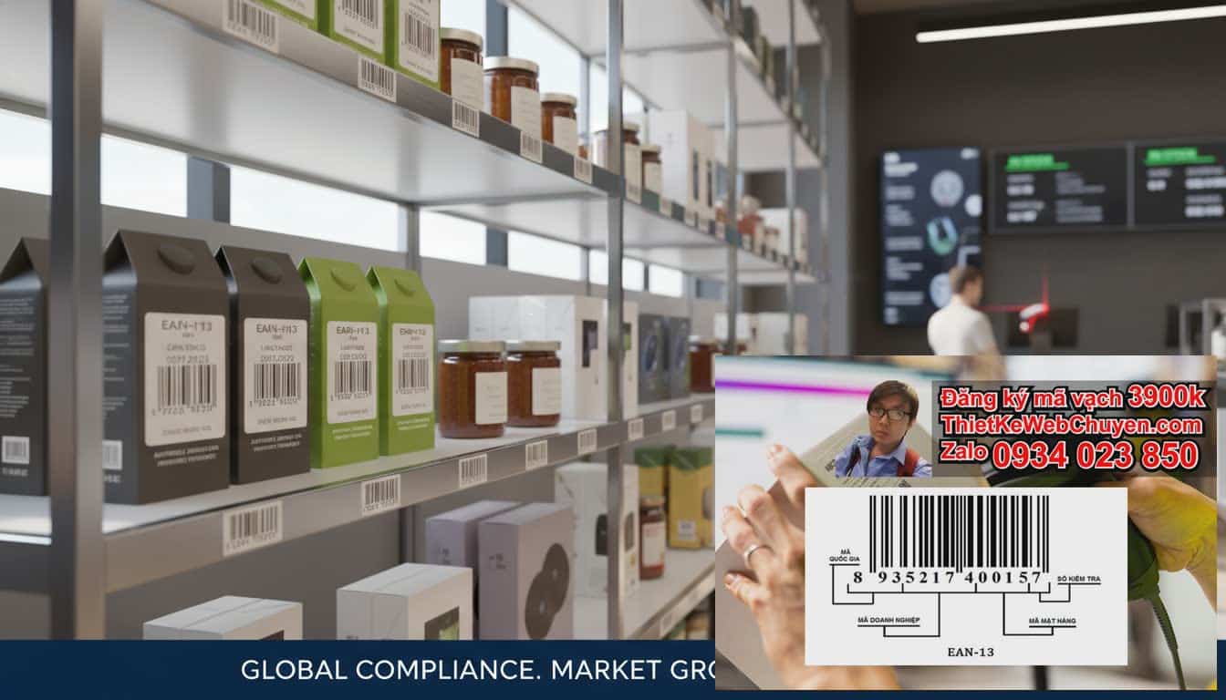 1. Đăng ký mã vạch EAN cho hàng hóa bán lẻ là gì và tại sao cần thiết?