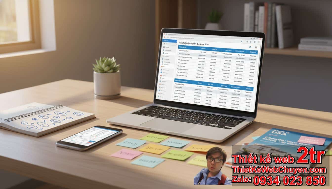 1. Cách đưa trang web Tư vấn Du học lên Google: Nghiên cứu từ khóa chuyên sâu