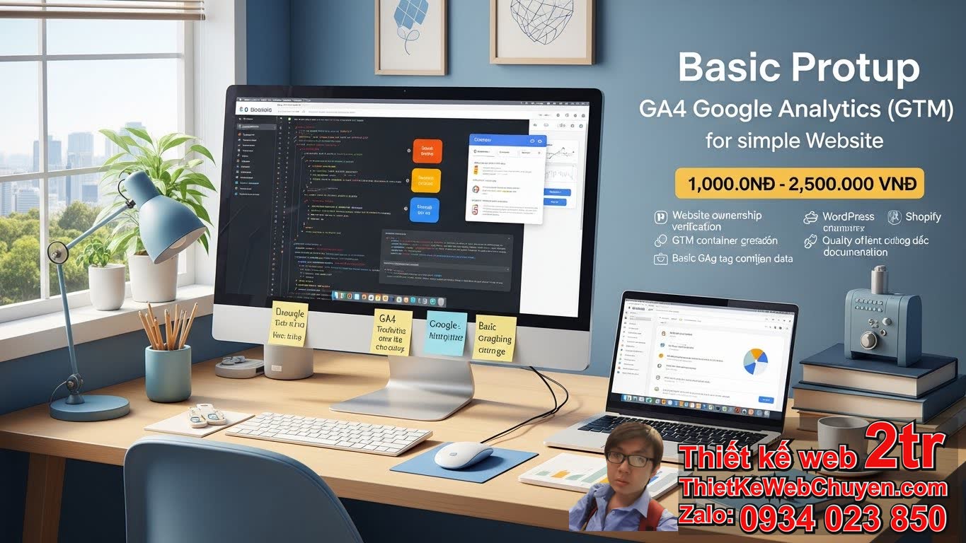1. Cài đặt Search Console GA4 GTM bao nhiêu tiền nếu chỉ cài đặt cơ bản? 1. Cài đặt Search Console GA4 GTM bao nhiêu tiền nếu chỉ cài đặt cơ bản?