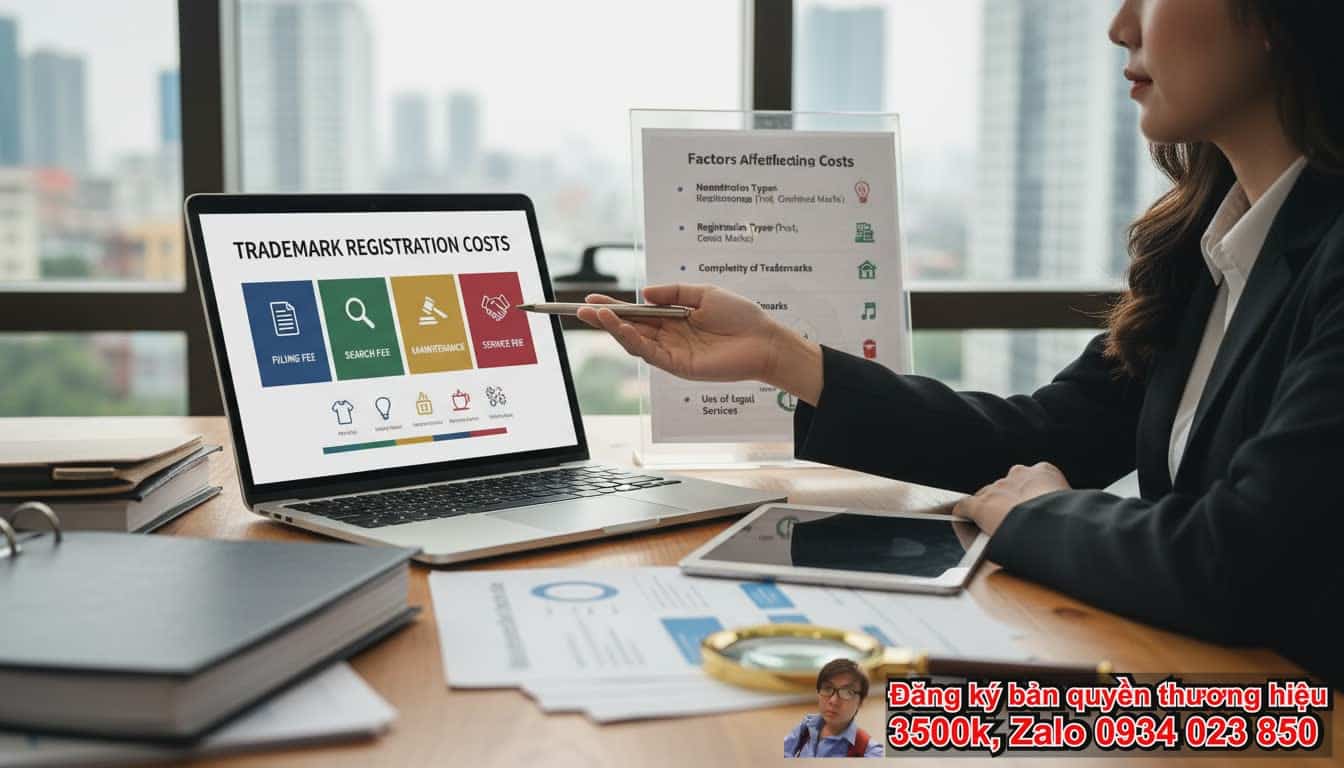 1. Giá đăng ký bản quyền nhãn hiệu là bao nhiêu?