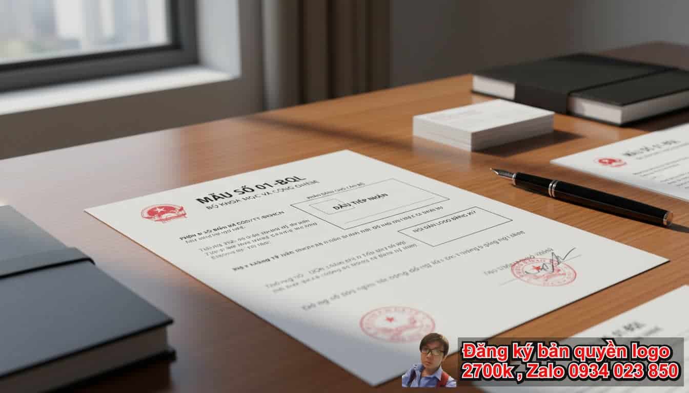 1. Mẫu tờ khai đăng ký bản quyền logo nào phổ biến nhất?