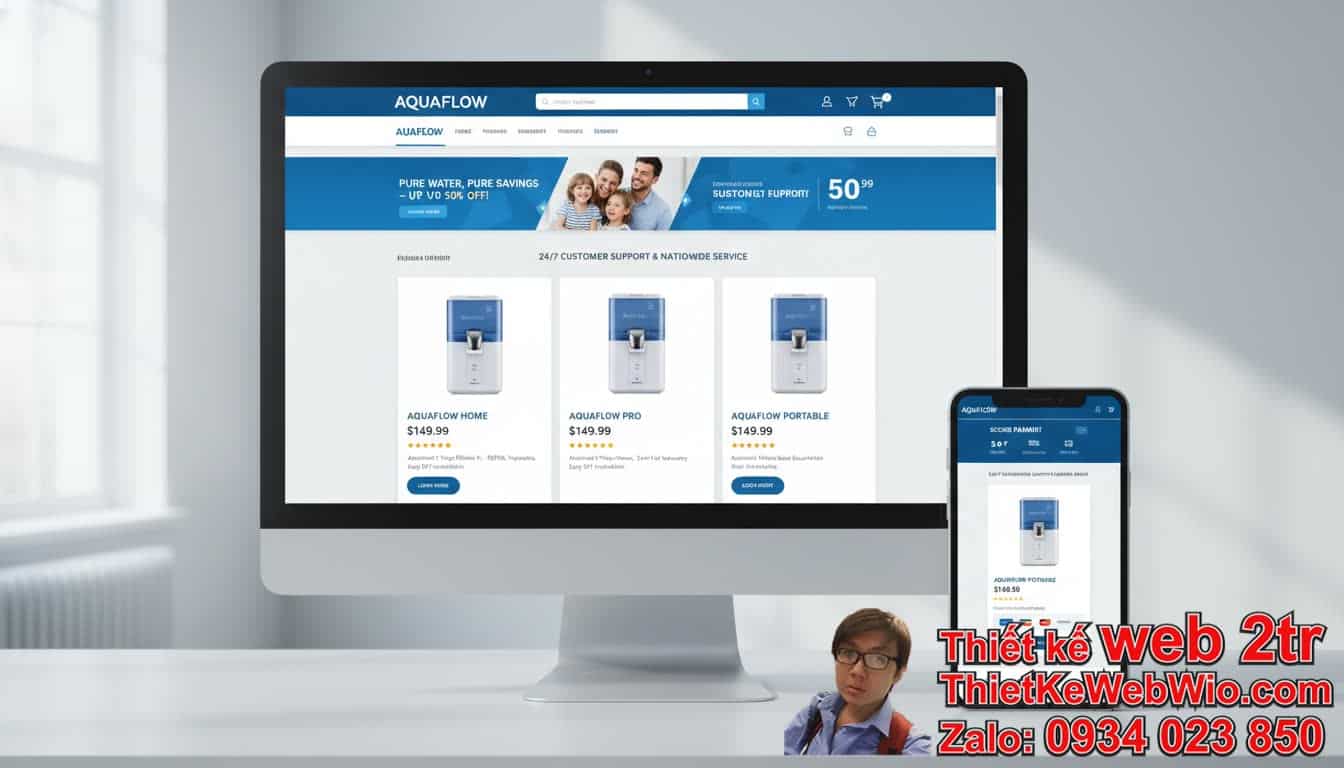 1. Tại sao cần thiết kế web bán máy lọc nước giá rẻ? 1. Tại sao cần thiết kế web bán máy lọc nước giá rẻ?