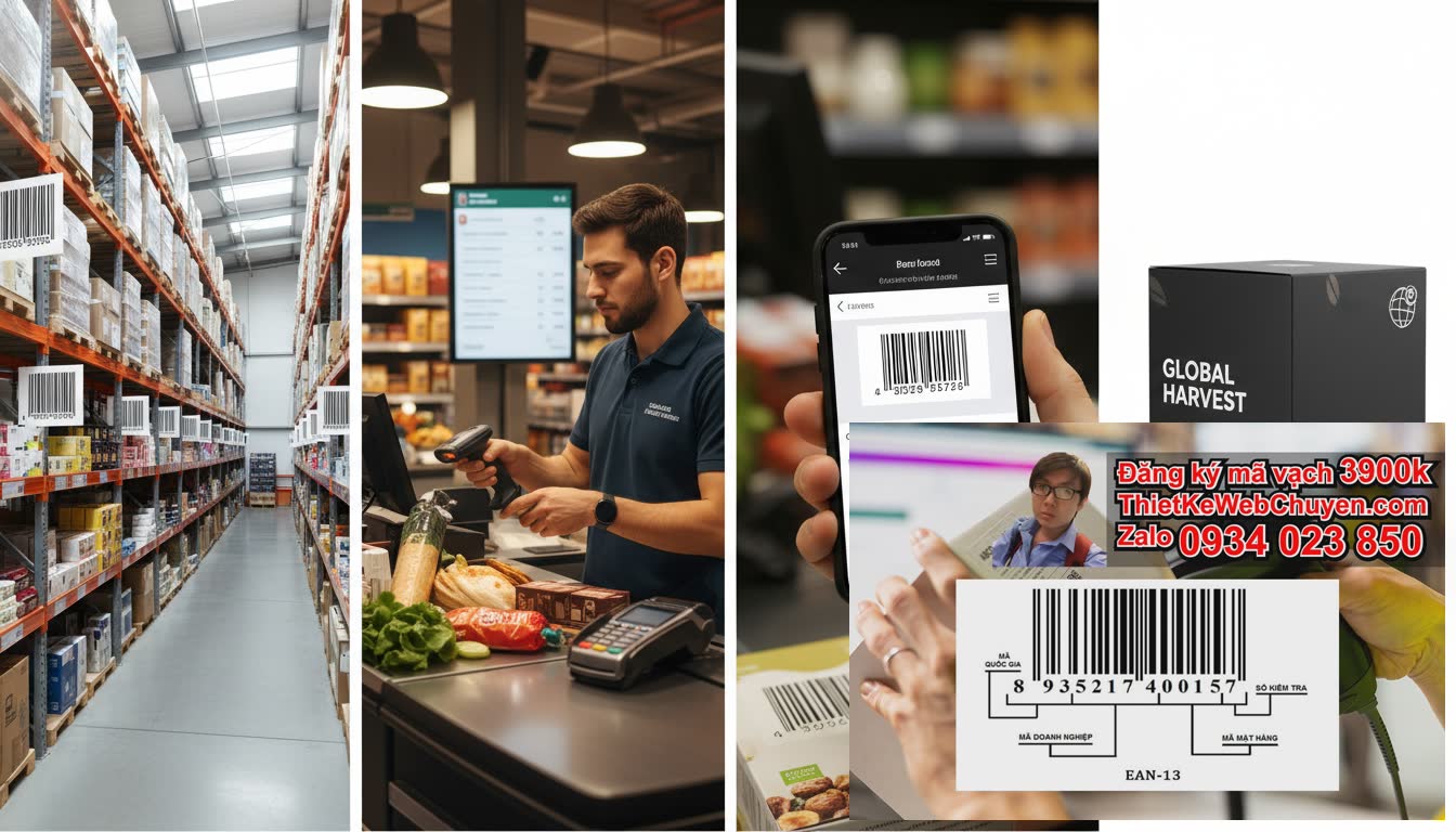1. Tại sao cần tự đăng ký mã vạch sản phẩm?