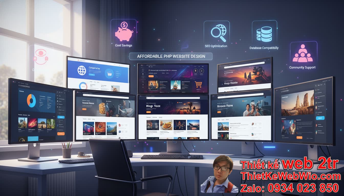 1. Tại sao nên chọn Thiết Kế Website PHP Giá Rẻ?