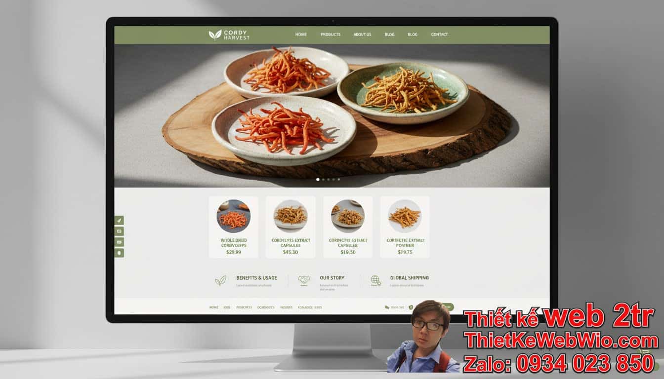 1. Thiết kế web bán ĐÔNG TRÙNG HẠ THẢO giá rẻ: Tại sao lại cần thiết cho doanh
nghiệp của bạn? 1. Thiết kế web bán ĐÔNG TRÙNG HẠ THẢO giá rẻ: Tại sao lại cần thiết cho doanh
nghiệp của bạn?