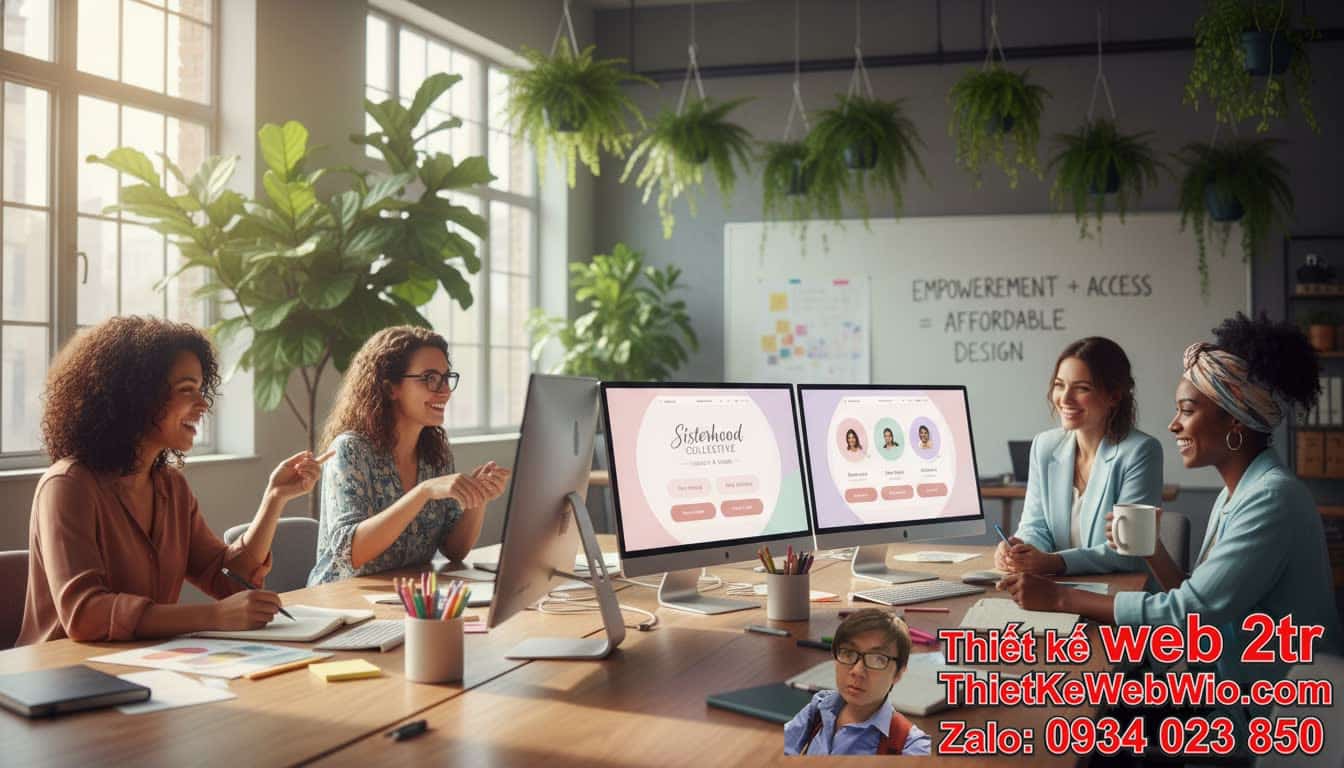 1. Thiết Kế Web Hội Phụ Nữ Giá Rẻ Có Khả Thi Không?