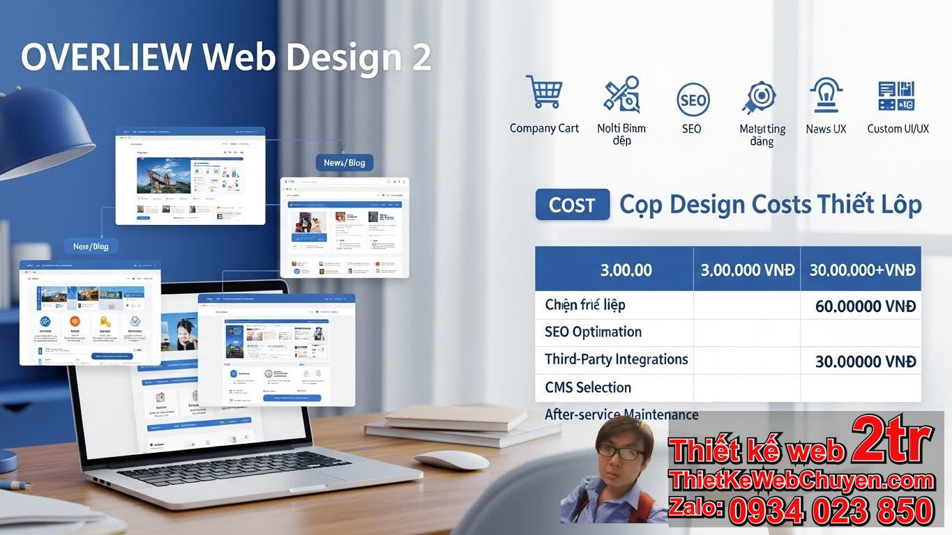 1. Thiết Kế Web Tại Quận 2 Bao Nhiêu Tiền: Tổng Quan Về Chi Phí Khởi Điểm?