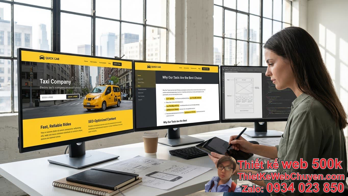 1. Thiết kế Web Taxi Có Hỗ Trợ Viết Nội Dung Là Gì Và Tại Sao Lại Quan Trọng? 1. Thiết kế Web Taxi Có Hỗ Trợ Viết Nội Dung Là Gì Và Tại Sao Lại Quan Trọng?