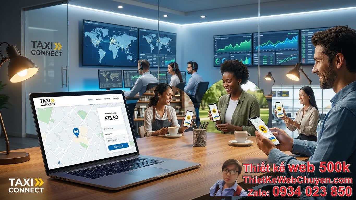 2. Những lợi ích vượt trội của thiết kế web dịch vụ xe taxi online mang lại? 2. Những lợi ích vượt trội của thiết kế web dịch vụ xe taxi online mang lại?