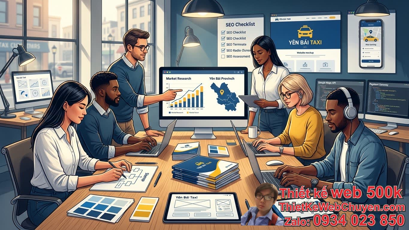 3. Quy trình thiết kế web taxi Yên Bái chuyên nghiệp diễn ra như thế nào? 3. Quy trình thiết kế web taxi Yên Bái chuyên nghiệp diễn ra như thế nào?