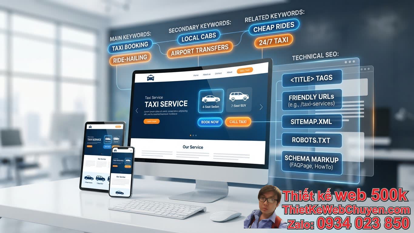 3. Quy trình thiết kế website taxi 4 chỗ, 7 chỗ chuẩn SEO 3. Quy trình thiết kế website taxi 4 chỗ, 7 chỗ chuẩn SEO