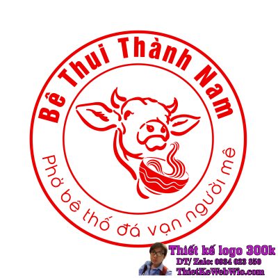 Thiết Kế Logo Ẩm Thực Bê Thui Thành Nam
