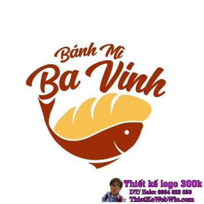 Thiết Kế Logo Bánh Mì Ba Vinh