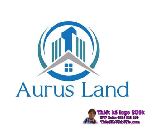 Thiết Kế Logo Bất Động Sản Aurus Land