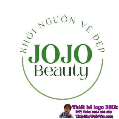 Thiết Kế Logo Beauty JOJO