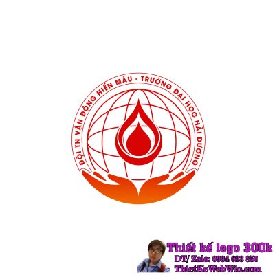 Thiết Kế Logo CLB Hiến Máu Trường Đại Học Hải Dương