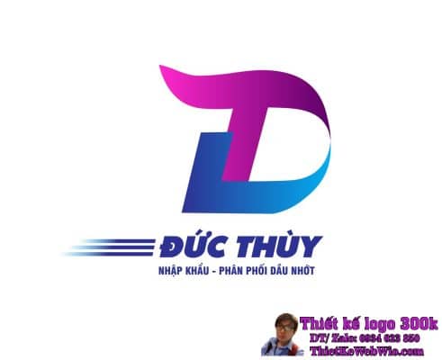 Thiết Kế Logo Chăm Sóc Xe - Thay Nhớt Đức Thùy