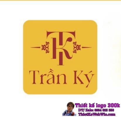 Thiết Kế Logo Coffee và Đồ Ăn Sáng Trần Ký