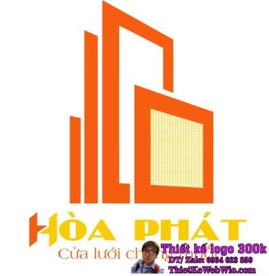 Thiết Kế Logo Cửa Lưới Chống Muỗi HÒA PHÁT