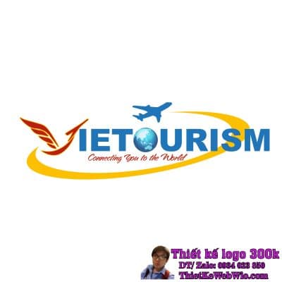 Thiết Kế Logo DU LỊCH VIETOURISM