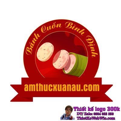 Thiết Kế Logo Đặc Sản Bánh Cuốn Bình Định