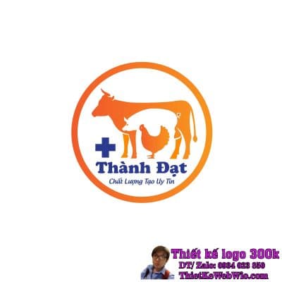 Thiết Kế Logo Đại Lý Thuốc Thú Y Thành Đạt