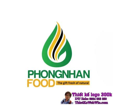 Thiết Kế Logo Dầu Thực Vật PHONGNHAN FOOD