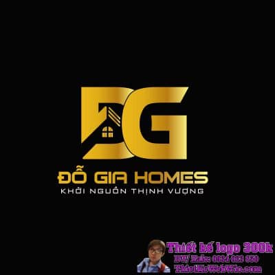 Thiết Kế Logo Đồ Gia Dụng DG Đỗ Gia Homes