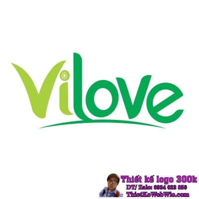 Thiết Kế Logo Đồ Uống VILOVE