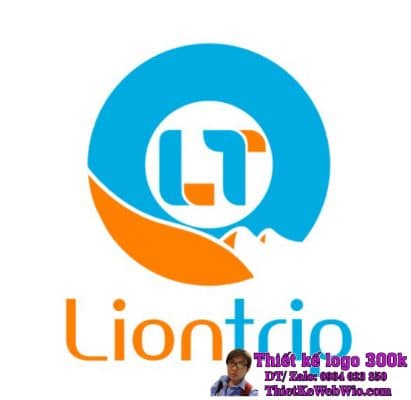 Thiết Kế Logo Du Lịch LT Liontrip