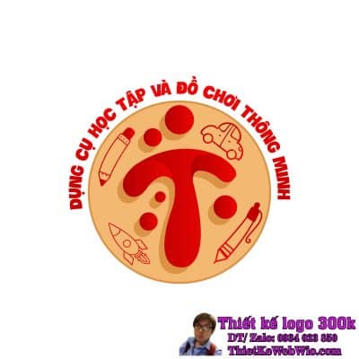 Thiết Kế Logo Dụng Cụ Học Tập và Đồ Chơi Thông Minh Nguyễn Thế Tùng