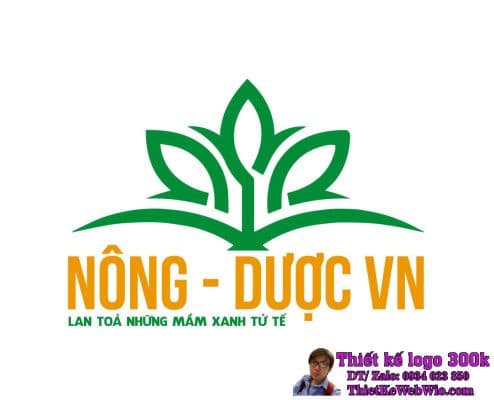 Thiết Kế Logo Dược Liệu Nông Dược VN
