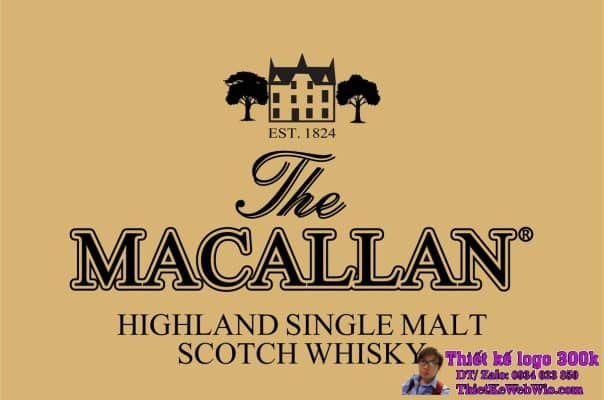 Thiết Kế Logo Gỗ Macallan