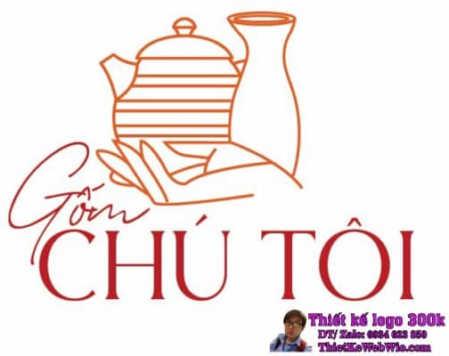Thiết Kế Logo Gốm Sứ Chú Tôi