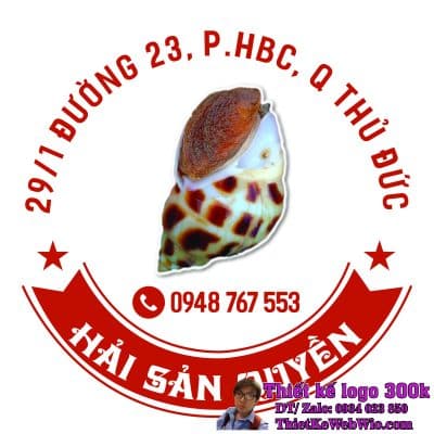 Thiết Kế Logo Hải Sản Quyền